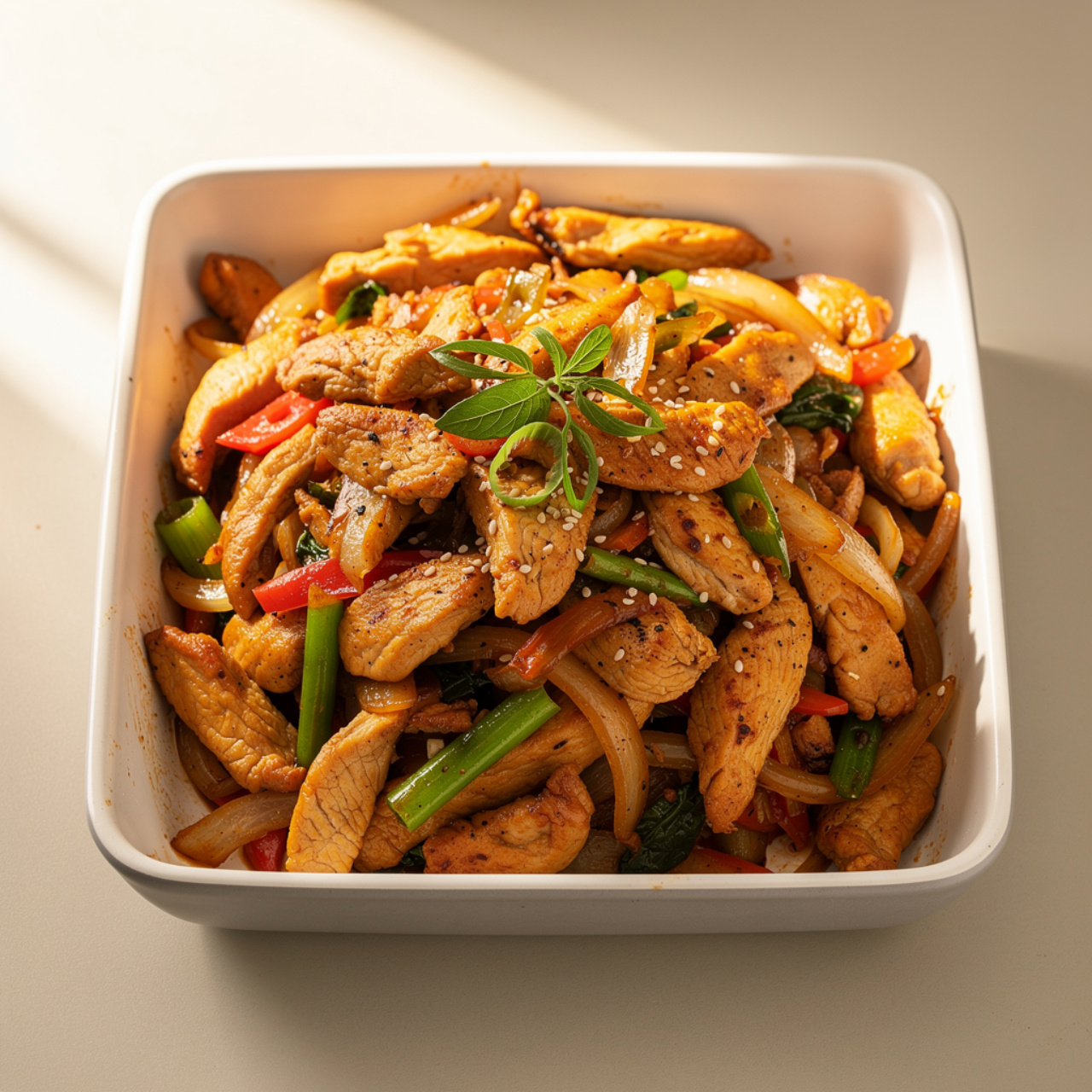 Easy Chicken Stir Fry with Vegetables