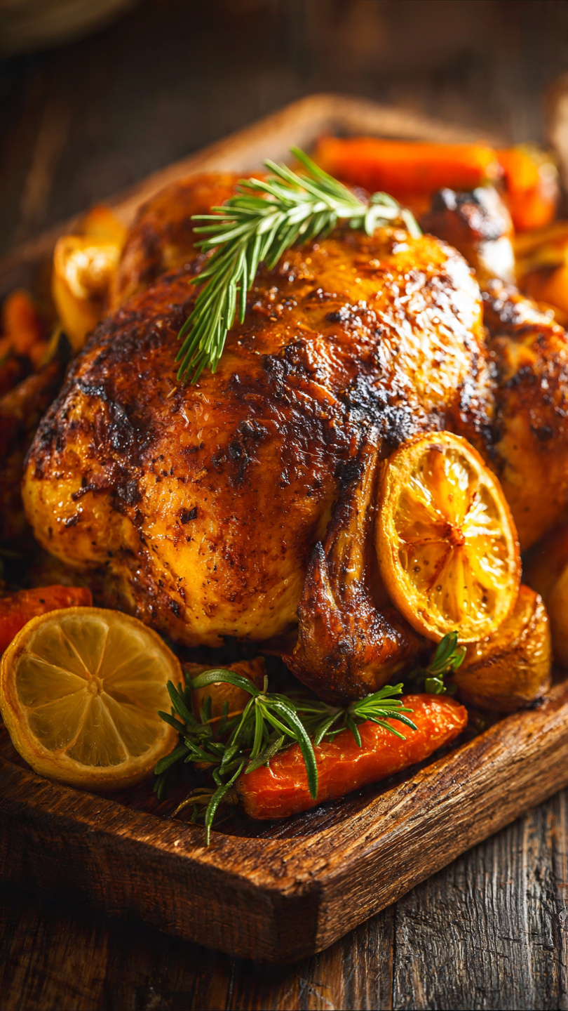 Perfect Oven Roast Chicken (Juicy, Golden, and Incredibly Easy)