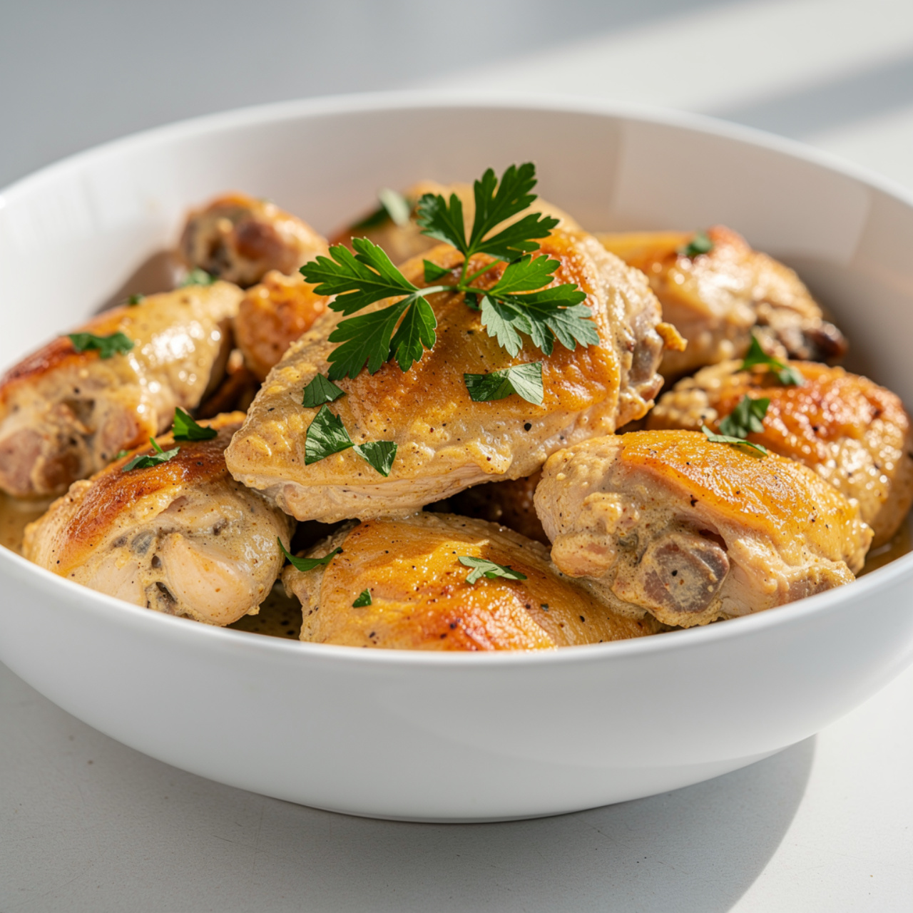 Creamy Parmesan Chicken (Quick Low Carb Dinner the Whole Family Will Love)