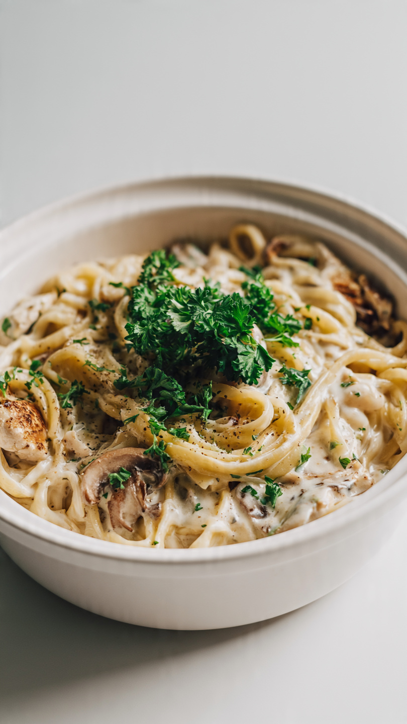 Creamy Chicken Tetrazzini (The Ultimate Comfort Casserole)